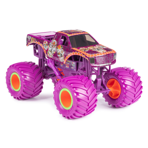 MONSTER JAM MASINUTA METALICA CALAVERA SCARA 1:24 [2]