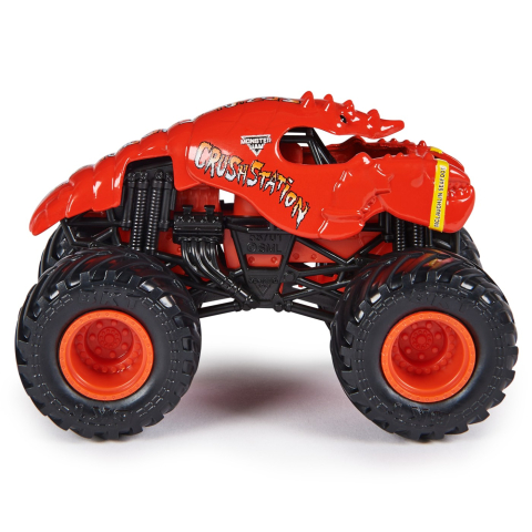 MONSTER JAM MASINUTA METALICA CRUSHSTATION SCARA 1 LA 64 [1]