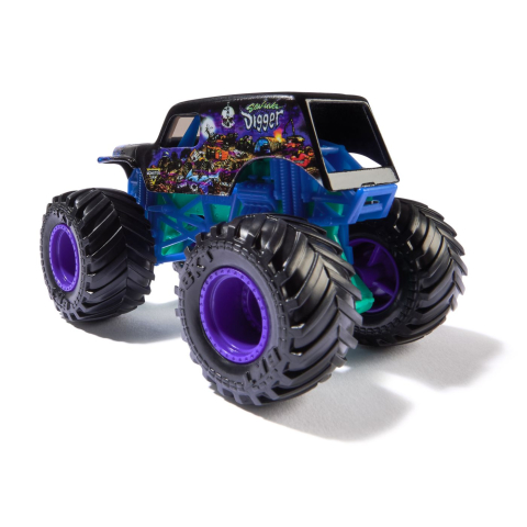 MONSTER JAM MASINUTA METALICA SON-UVA DIGGER SCARA 1 LA 64 [2]