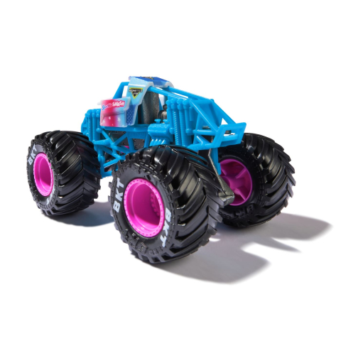 MONSTER JAM MASINUTA METALICA SPARKLE SMASH SCARA 1 LA 64 [2]