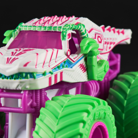 MONSTER JAM NITRO NEON MASINUTA METALICA THUNDERROARUS SCARA 1 LA 64 [5]