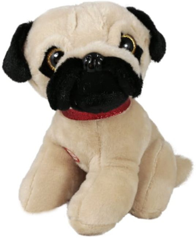 Jucării și jocuri - Jucarie de plus Mops 20 cm