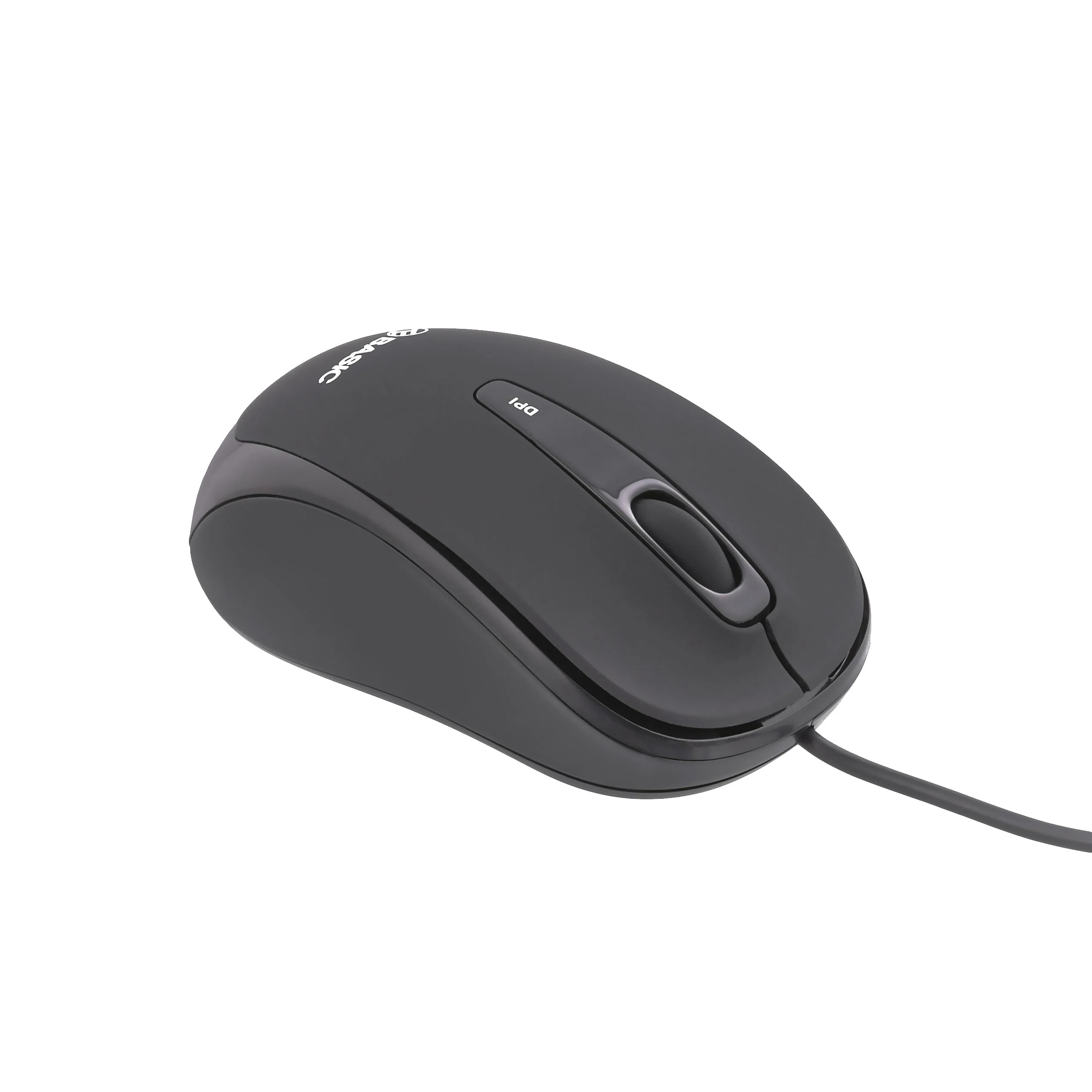 Mouse cu fir Tellur basic mini negru [1]