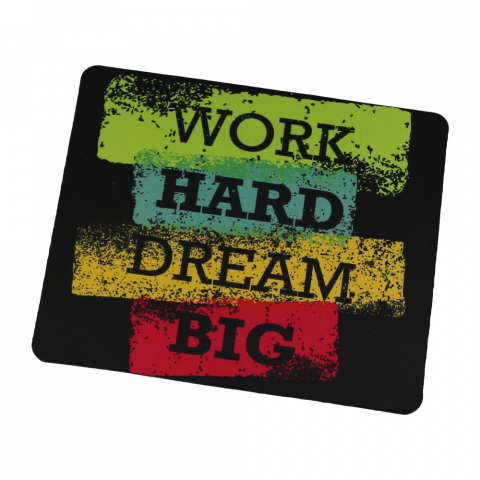 Electronice și accesorii IT - Mouse pad Work Hard, dream big 22x18 cm