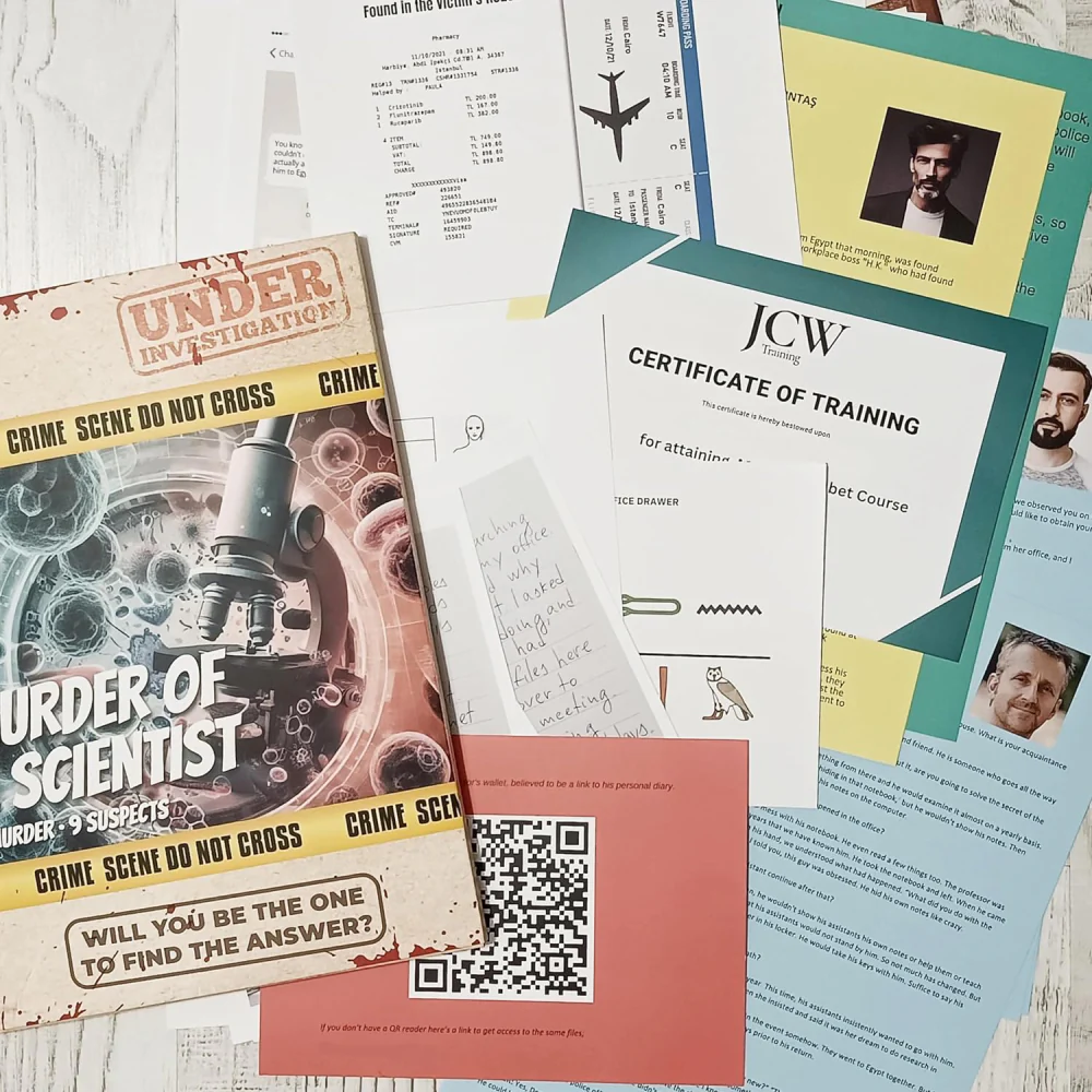 Joc de societate: Murder of a Scientist [1]