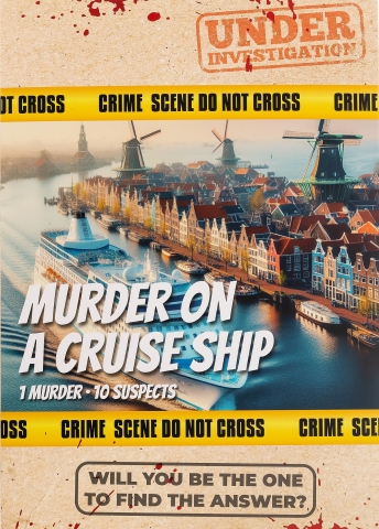 Jucării și jocuri - Joc de societate: Murder on a Cruise Ship