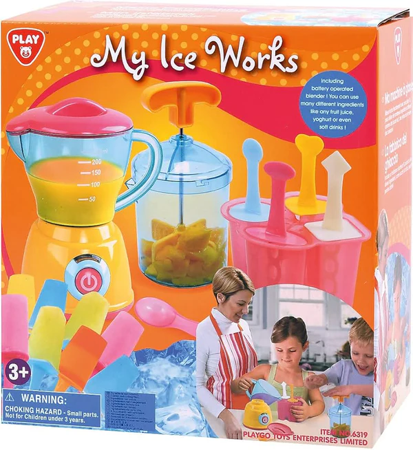 Jucării interactive și tematice - My Ice Works - Set "Sa facem inghetata!" Playgo