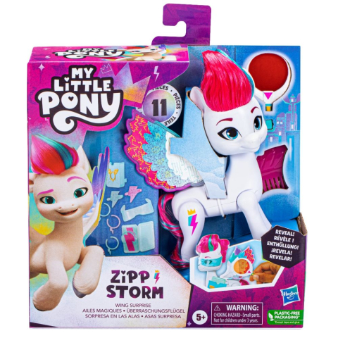 Figurina My Little Pony cu accesorii pentru par Zipp Storm 21 x 7 x 24 cm [1]