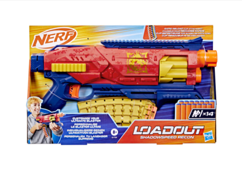 Blaster Nerf Loadout Shadowspeed Recon 14 proiectile [1]