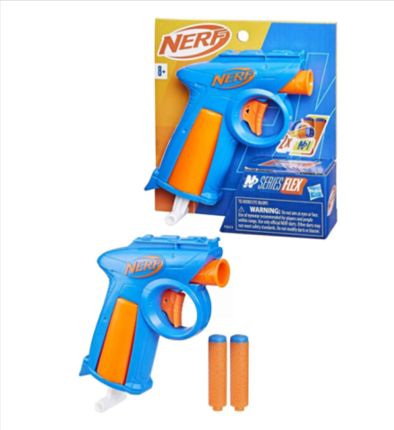 Jucării interactive și tematice - Blaster Nerf N-Series Flex