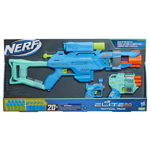Unelte și arme de jucarie - NERF SET 3 BLASTERE ELITE 2.0 TACTICAL PACK