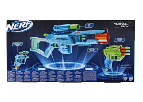Set 3 blastere Nerf Elite 2.0 Tactical Pack cu 20 de proiectile [3]