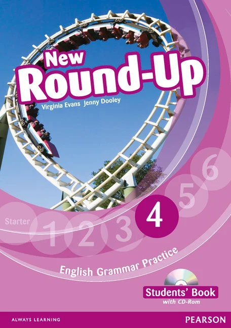Cărți - New Round Up Level 4 Students' Book with CD-ROM - Jenny Dooley, Virginia Evans
