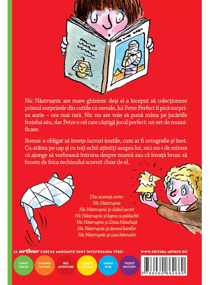 Nic Nastrusnic si blestemul mumiei - Francesca Simon [1]