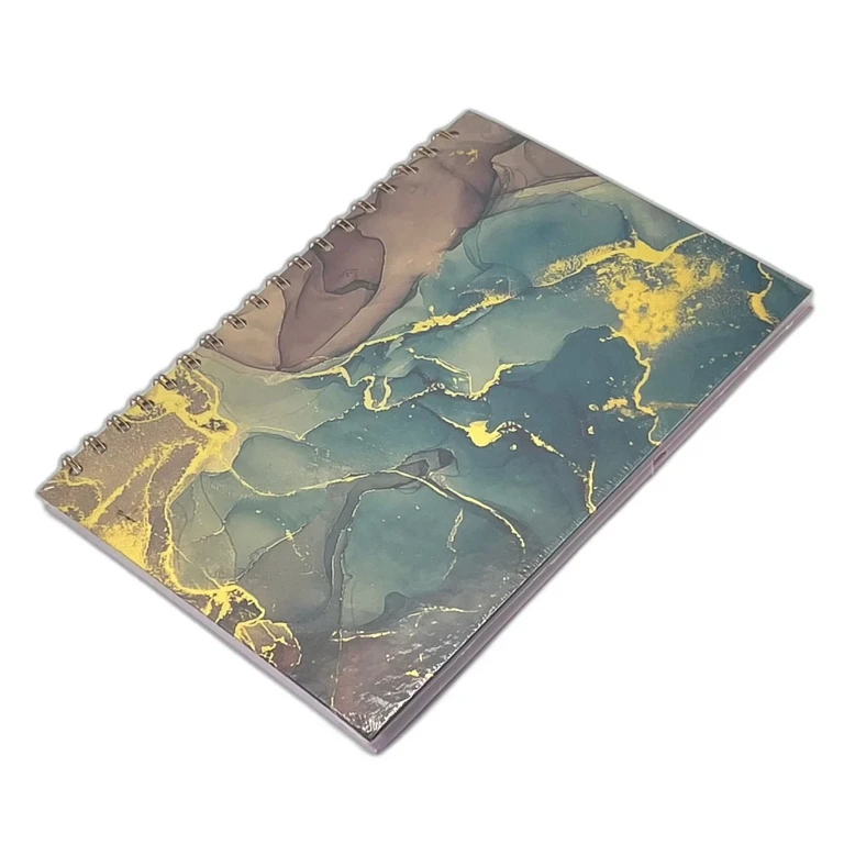 Caiete dictando - Notebook cu spira 17.8x25 cm dictando model marmorat