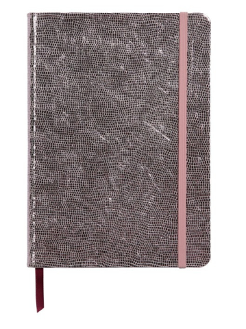 Agende nedatate - Notebook coperta tare piele A5 144 pagini Clairefontaine Celeste roz