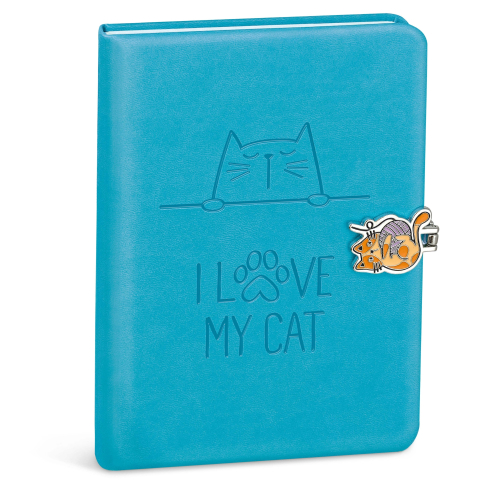 Notebook I love my pet cu inchidere magnetica 80 pag culori diferite [6]