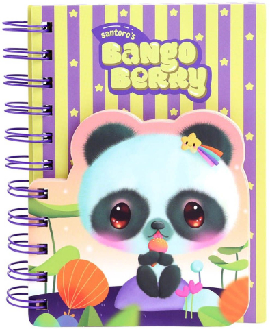 Notes și cuburi memo - Notes A6 dictando cu spira 280 file Pally Panda