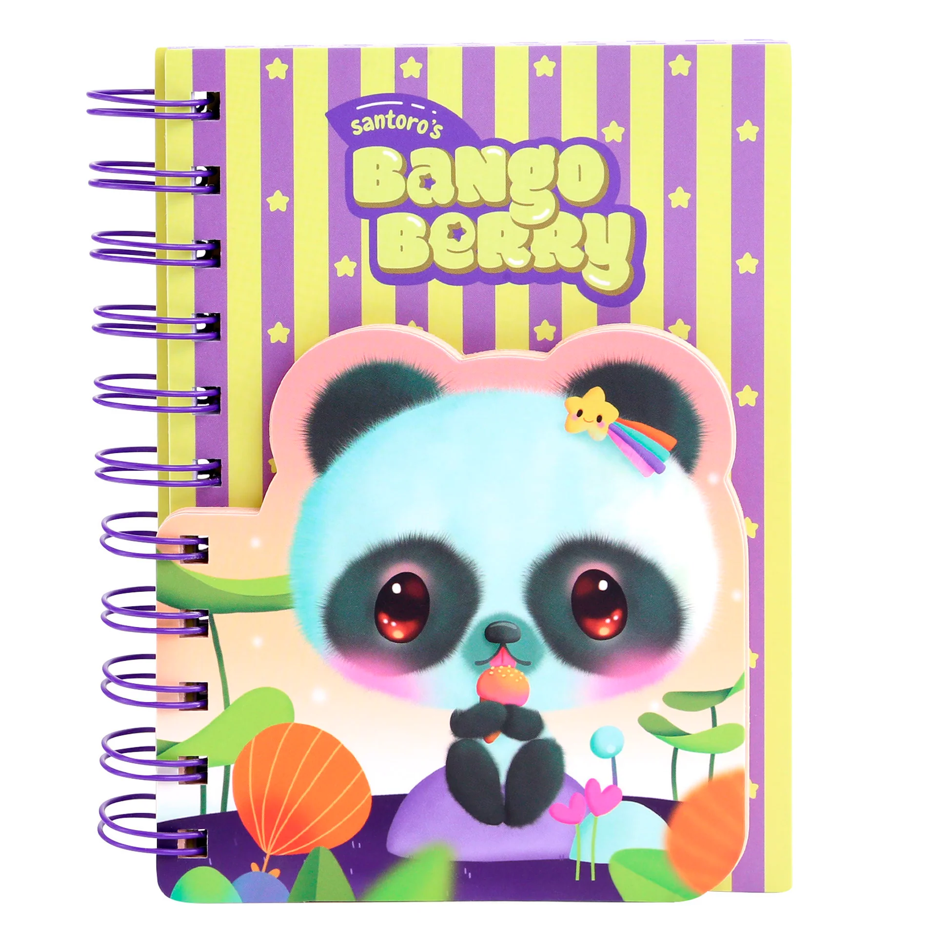 Papetărie și articole din hârtie - Notes A6 cu spira Bangoberry Pally Panda