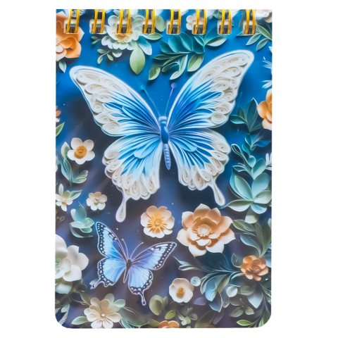 Notes A7 cu spira 70 file fluturi [2]