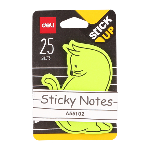 Notes adeziv animale 76x76 mm 25 file Deli [2]