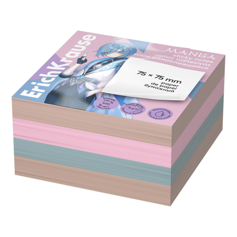 Notes și cuburi memo - Notes adeziv manga 400 coli 4 cul erich 61677