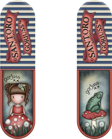 Agenda dictando Santoro Gorjuss In The Forest Little Mushroom + 2 semne de carte [2]
