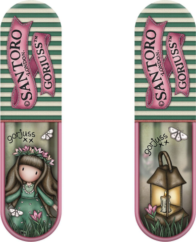 Agenda dictando Santoro Gorjuss In The Forest Woodland Wildflower + 2 semne de carte [3]