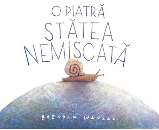 Povești și ficțiune pentru copii - O piatra statea nemiscata - Brendan Wenzel