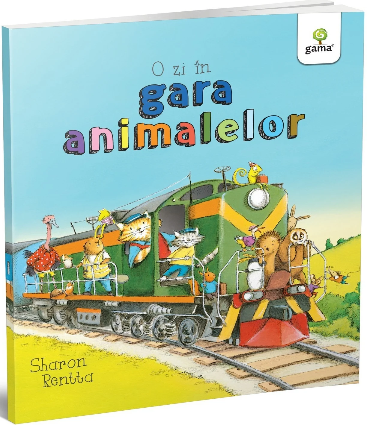 Cărți - O zi in gara animalelor - Sharon Rentta