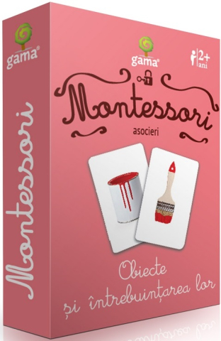 Cărți - Montessori asocieri. Obiecte si intrebuintarea lor