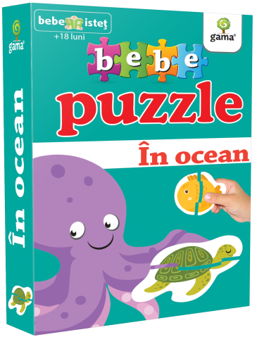 Jocuri educative și de societate - In ocean. Bebe puzzle