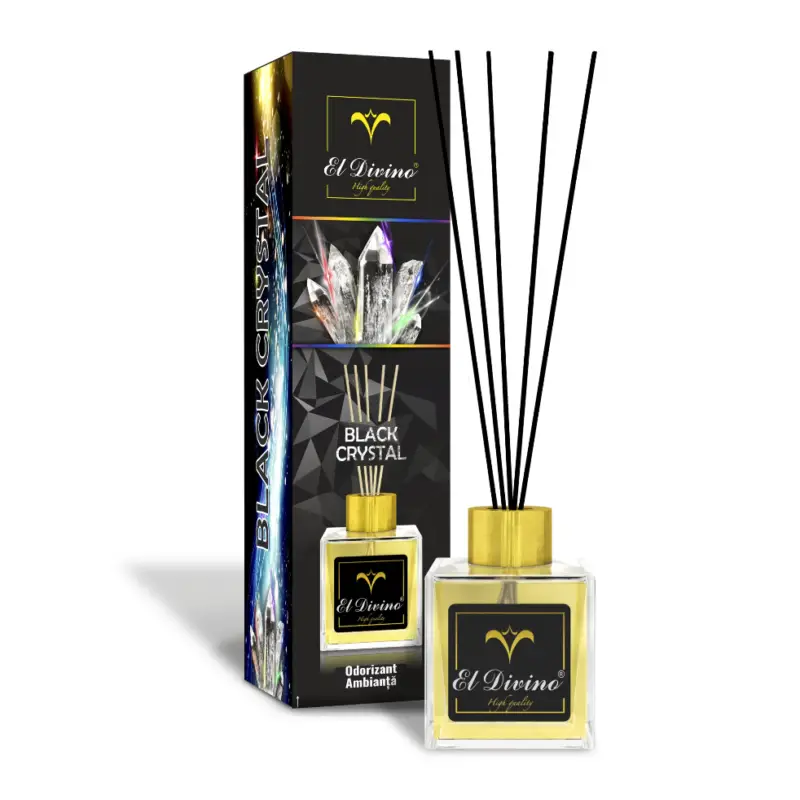 Casă și decorațiuni - Odorizant de camera El Divino Black Crystal 100 ml