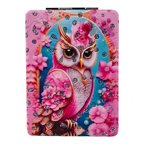 Oglinda poseta 6x9 cm model bufnita [4]