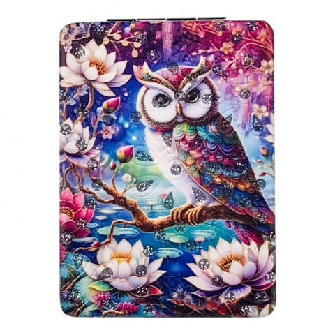 Oglinda poseta 6x9 cm model bufnita [2]