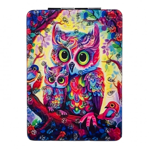 Oglinda poseta 6x9 cm model bufnita [3]