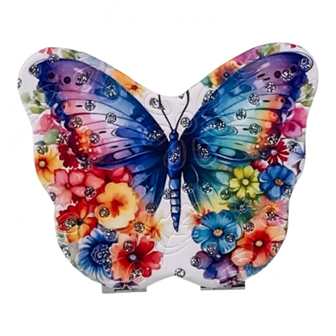 Oglinda poseta 9x7 cm model fluturi [3]