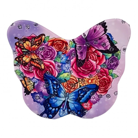 Oglinda poseta 9x7 cm model fluturi [2]