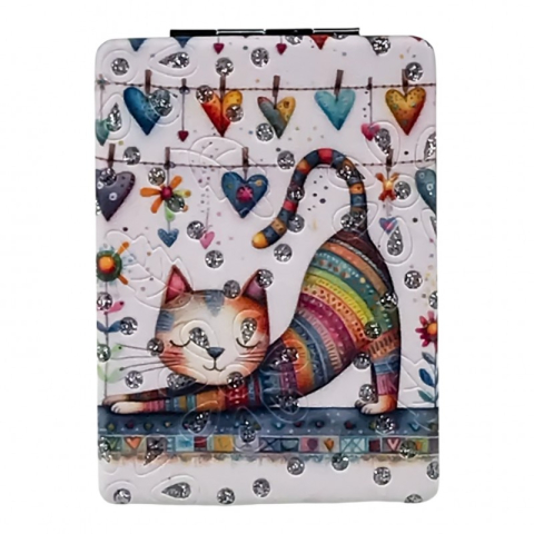 Oglinda poseta 6x9 cm model pisici [2]