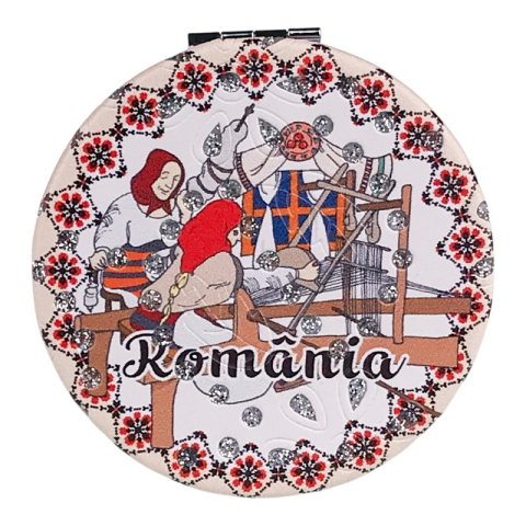 Oglinda poseta Romania 7x7 cm diverse modele [8]