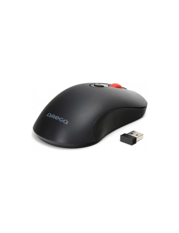 Mouse-uri și accesorii - Mouse wireless negru Omega
