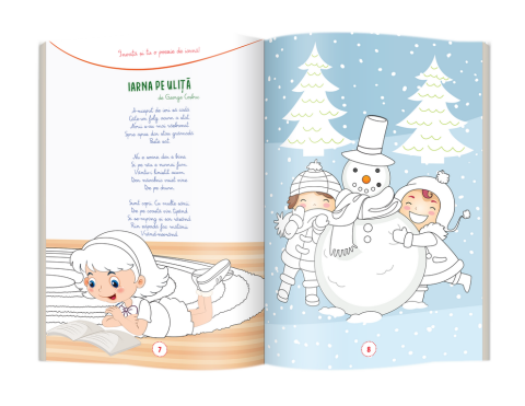 Omul de zapada – Carte de colorat cu abtibilduri [1]