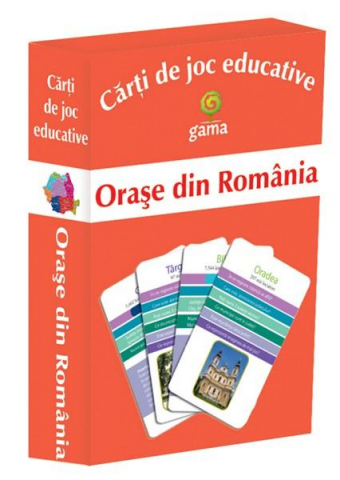 Cărți - Carti de joc educative. Orase din Romania
