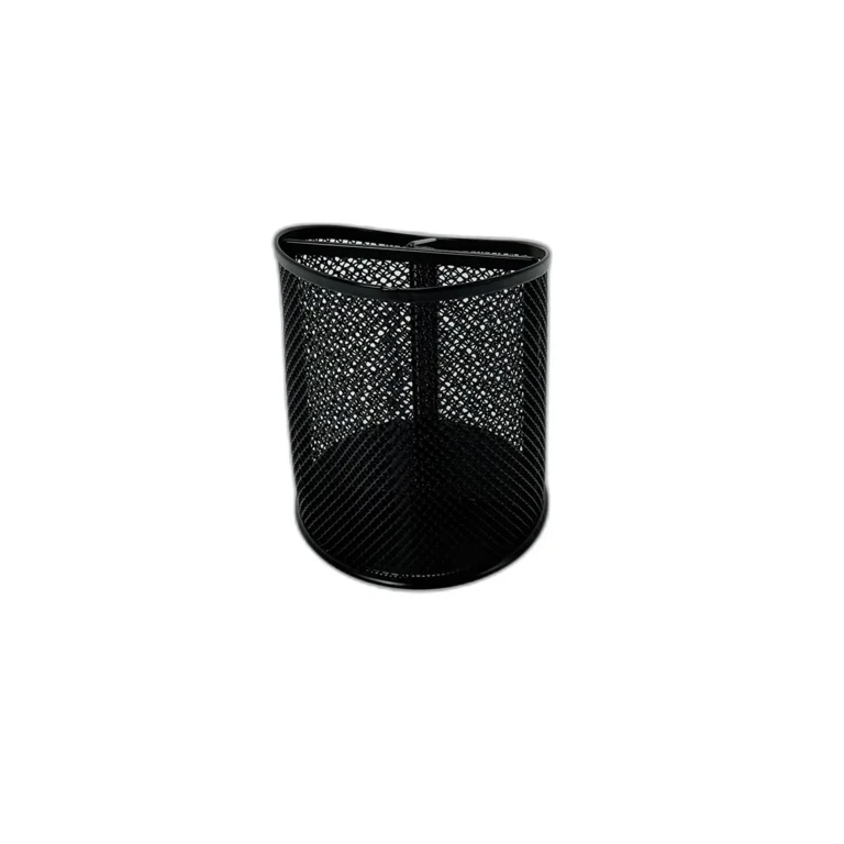 Suport plasa metalica instrumente de birou 3 compartimente Duoguo negru [1]