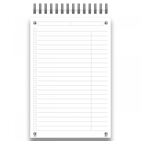 Organizator Oxford Task Manager Proiect 70 file hartie Optik 90g/mp spira dubla [4]