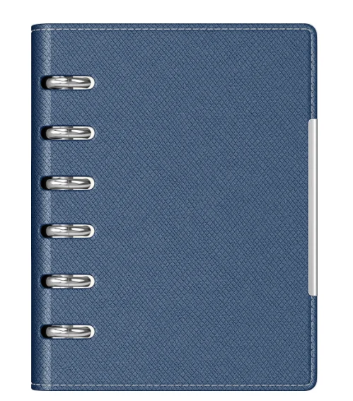 Planificare și agende - Agenda organizer A6 cu 6 inele navy