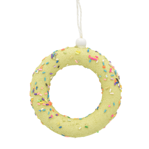 Noutăți Librăria Compas - Ornament brad gogoasa galbena 10 cm