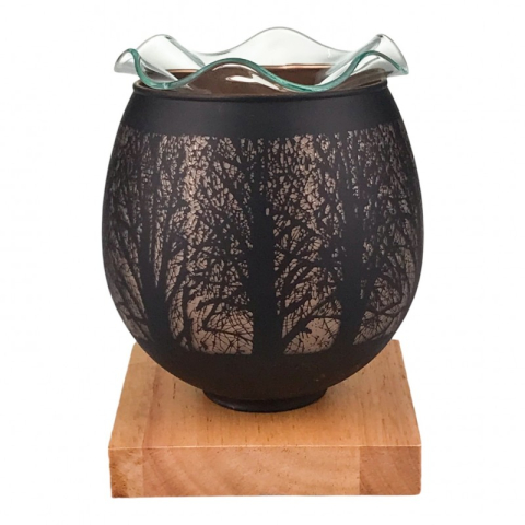 Lumânari și candele - Candela din sticla cu bec 12x16 cm diverse modele