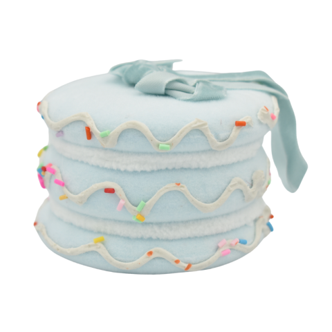 Noutăți Librăria Compas - Ornament de agatat briosa verde menta 5x8 cm