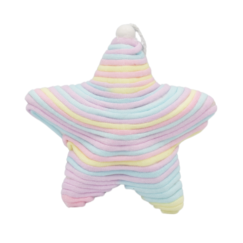 Noutăți Librăria Compas - Ornament de agatat stea 11 cm culori pastel